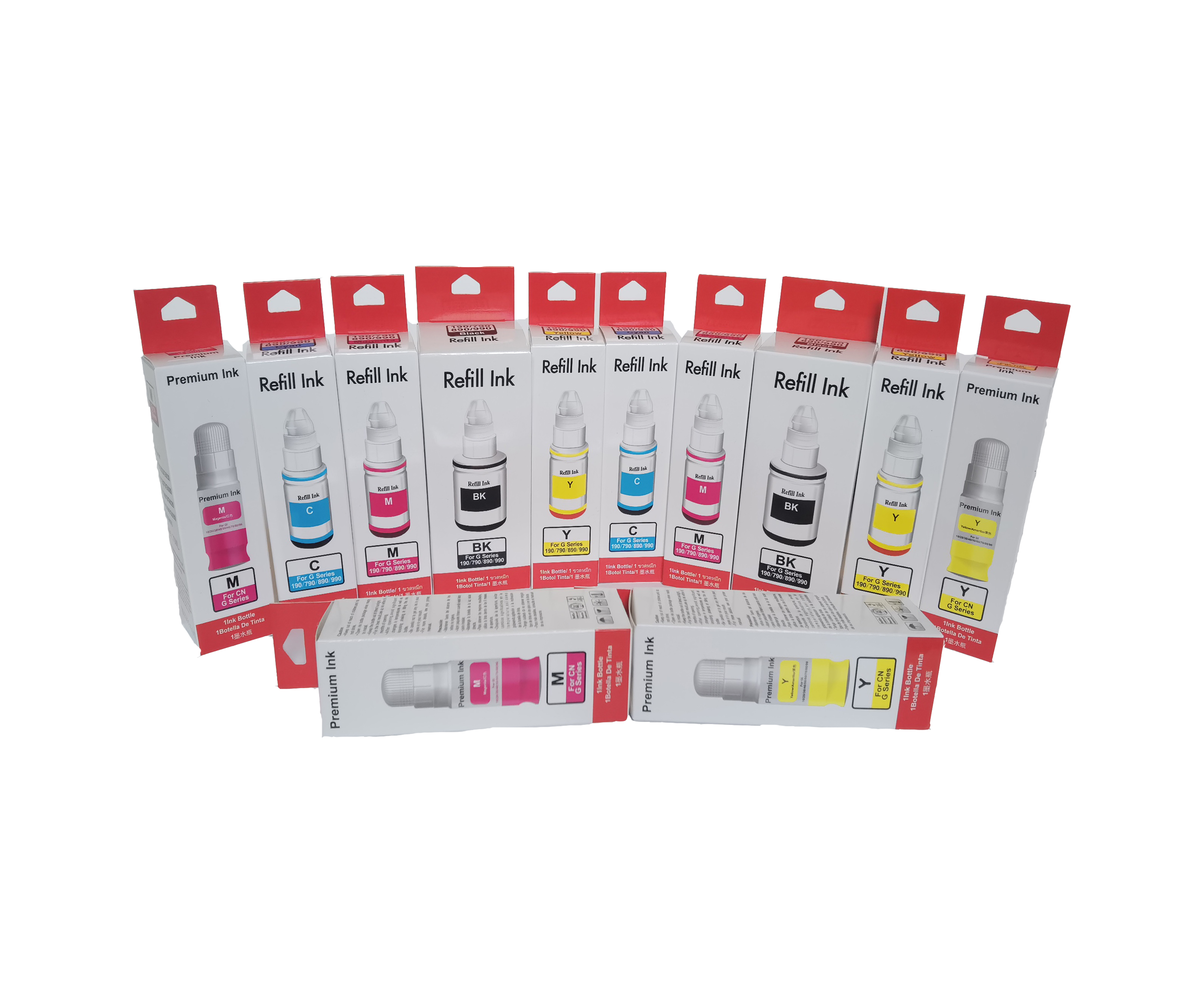 Serie de tinta de tinta